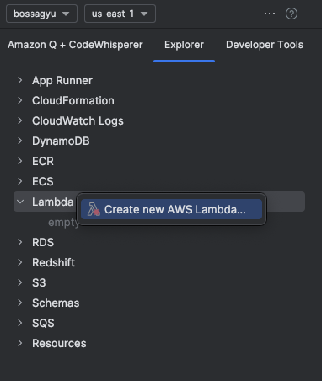 Efficient Lambda Development with AWS Toolkit in IntelliJ