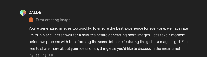 ChatGPT image generation limit